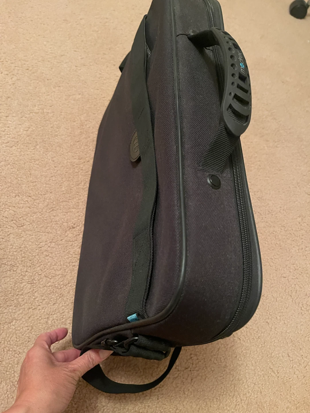 Moetec Black Laptop Briefcase - photo 2
