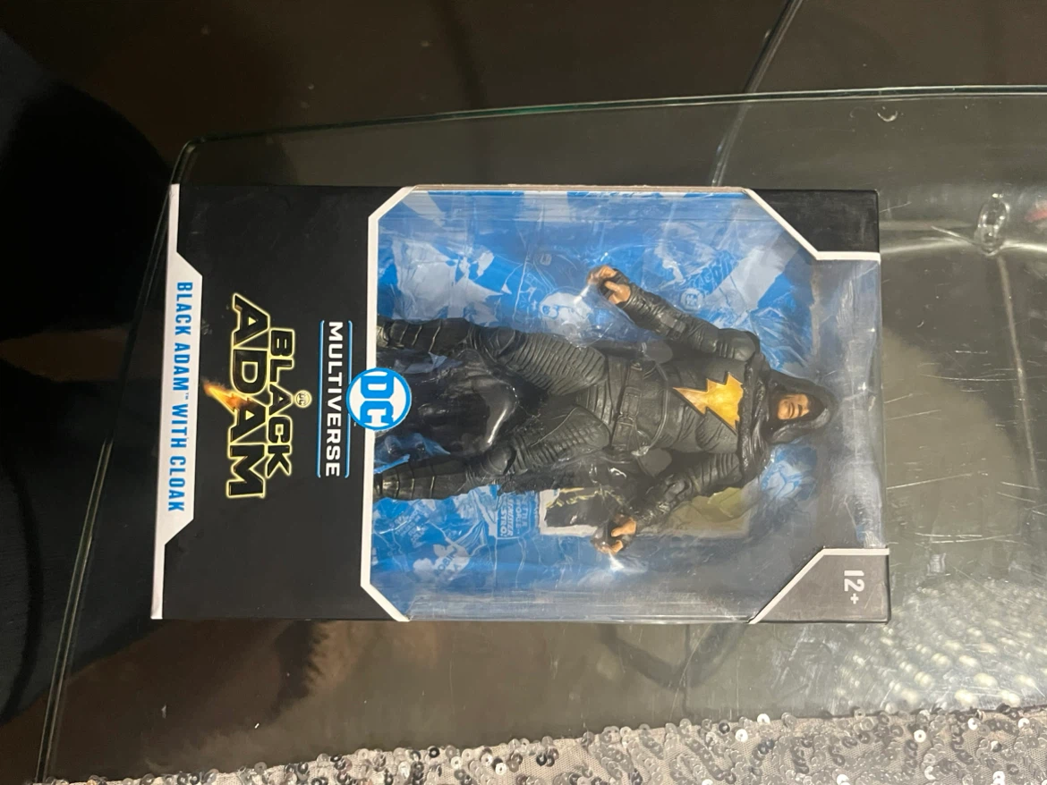 McFarlane Toys DC Multiverse Black Adam with Cloak Figure