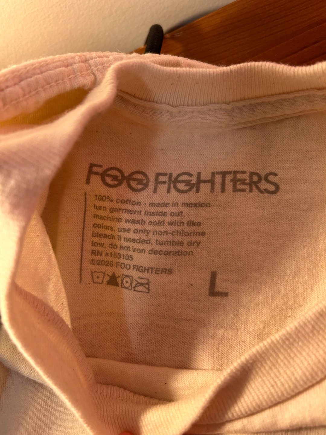 Foo Fighters Take Over Tour T-Shirt Official Merchandise - photo 3
