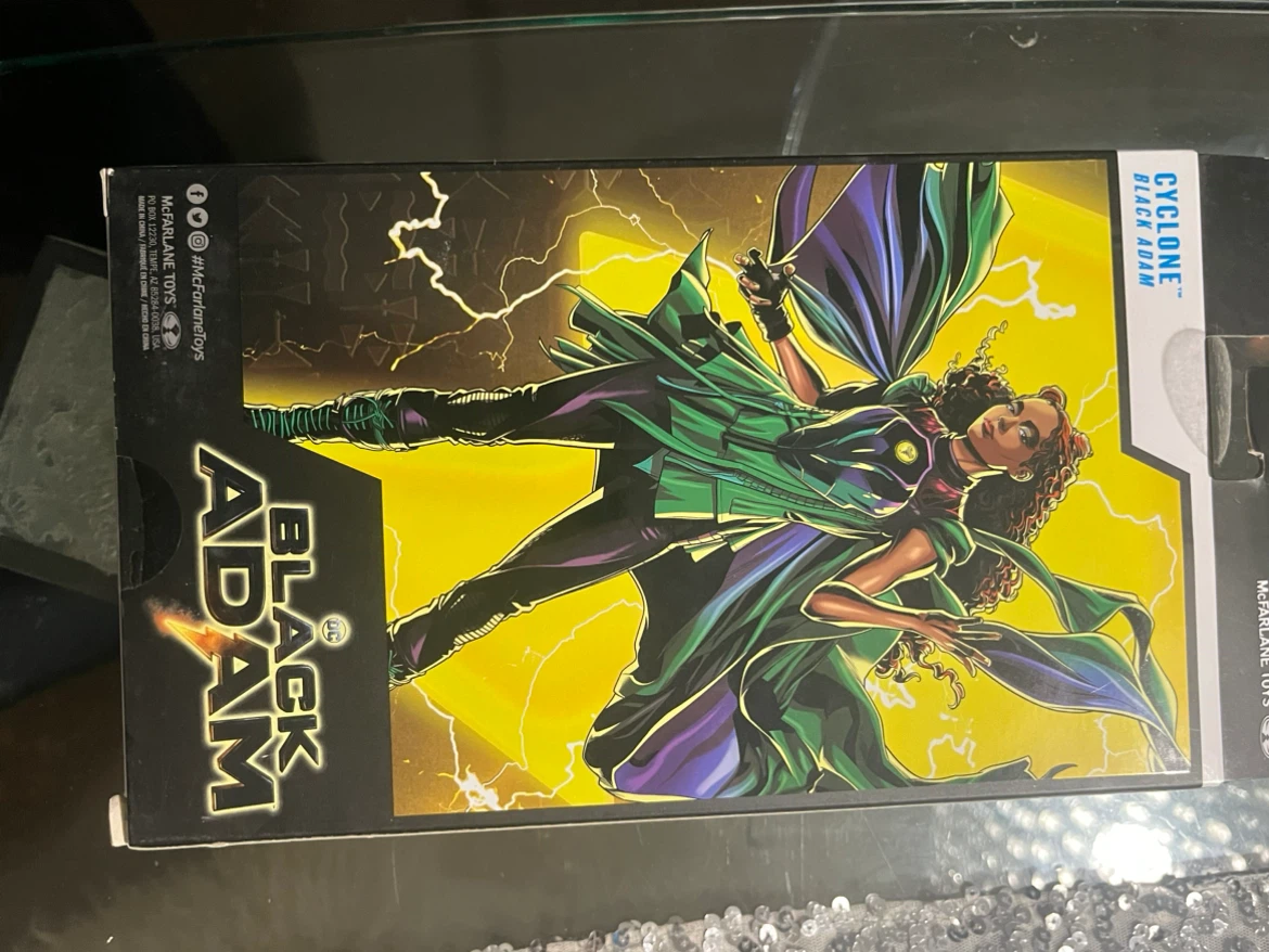 McFarlane Toys DC Multiverse Cyclone Black Adam Figure - photo 2