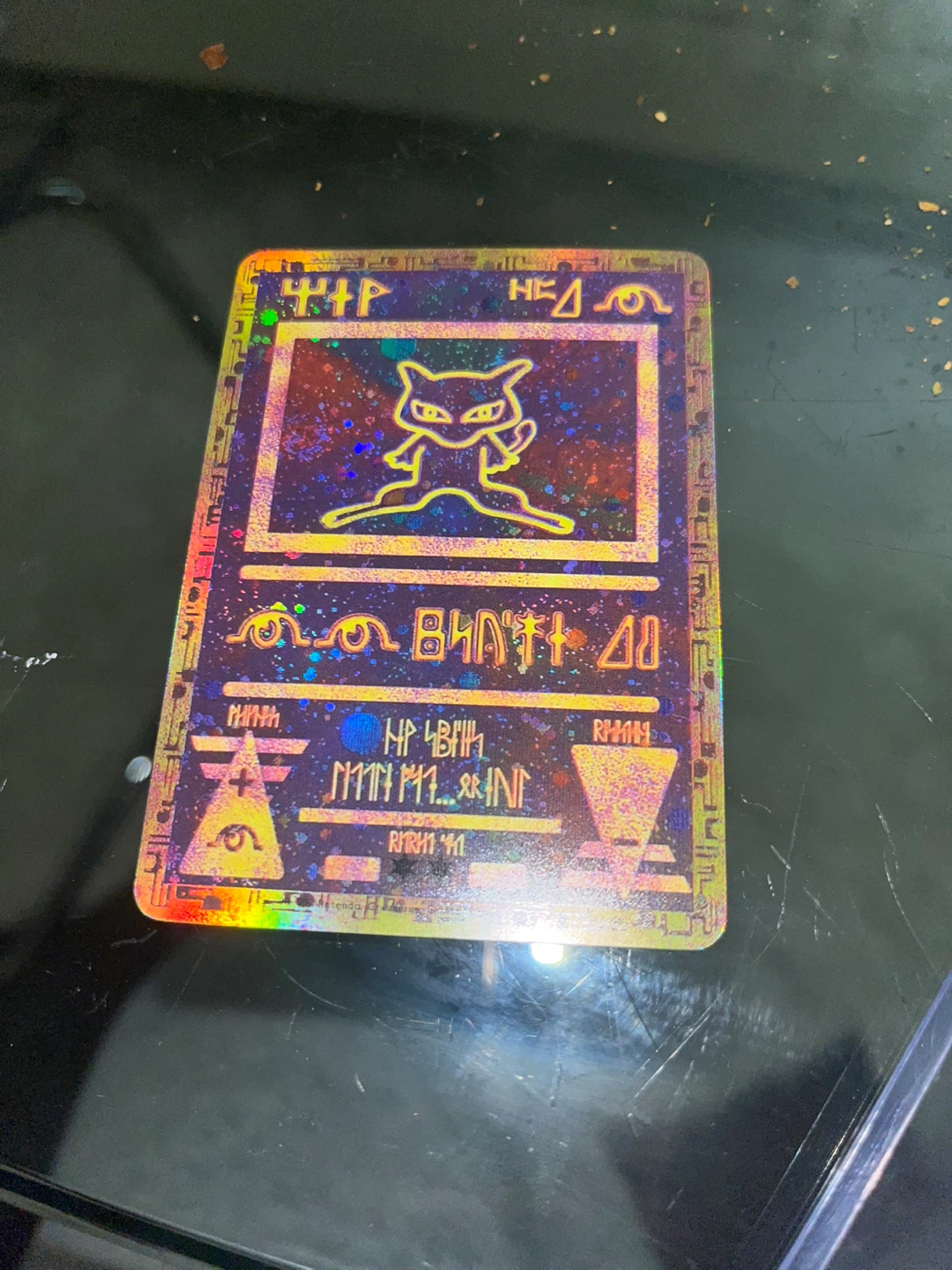 Ancient Mew Holographic Pokemon Card custom