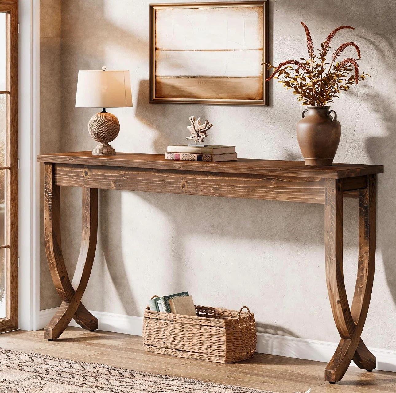 Solid Wood Console Table