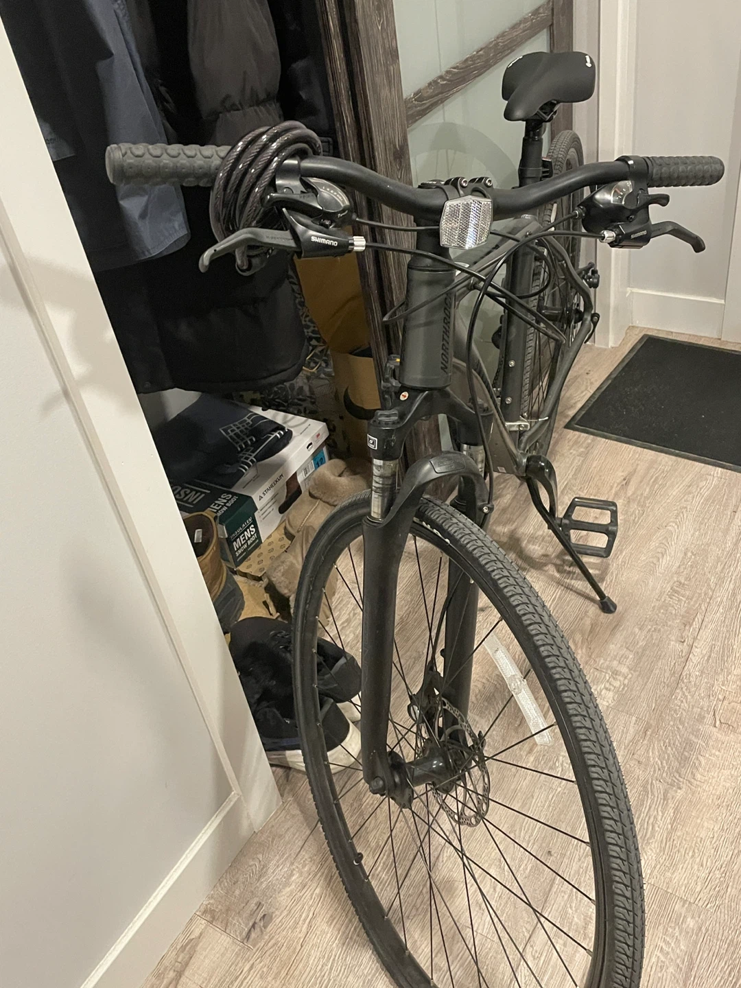 Northrock Hybrid Bike + lock