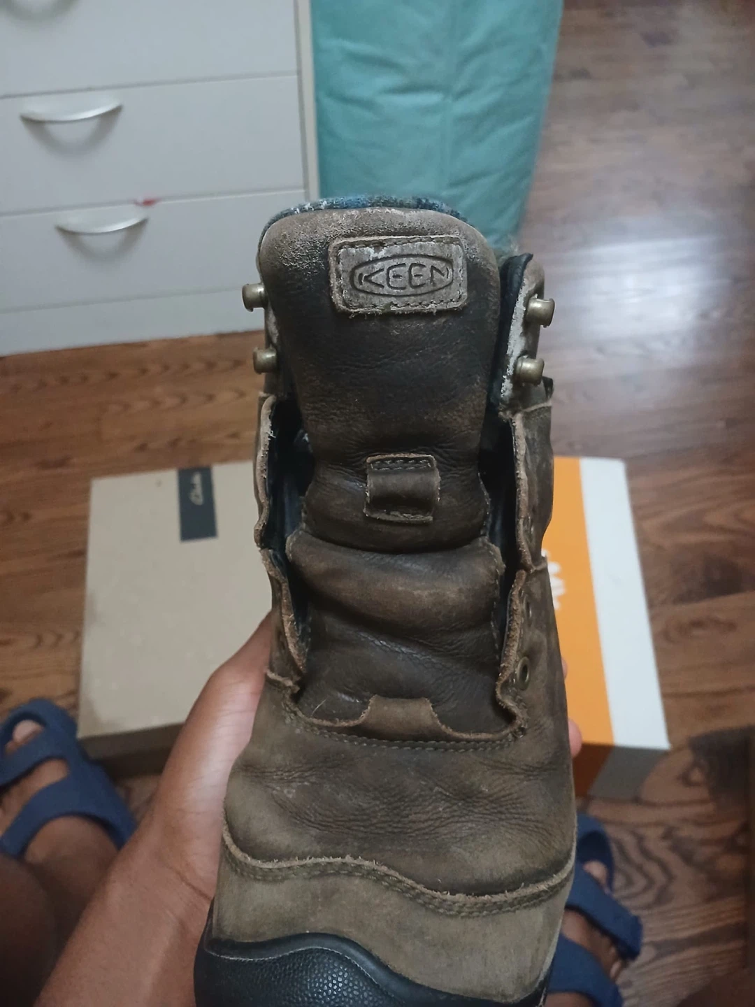 Keen Targhee II Winter Boots - Canteen/Green Plaid - US 8