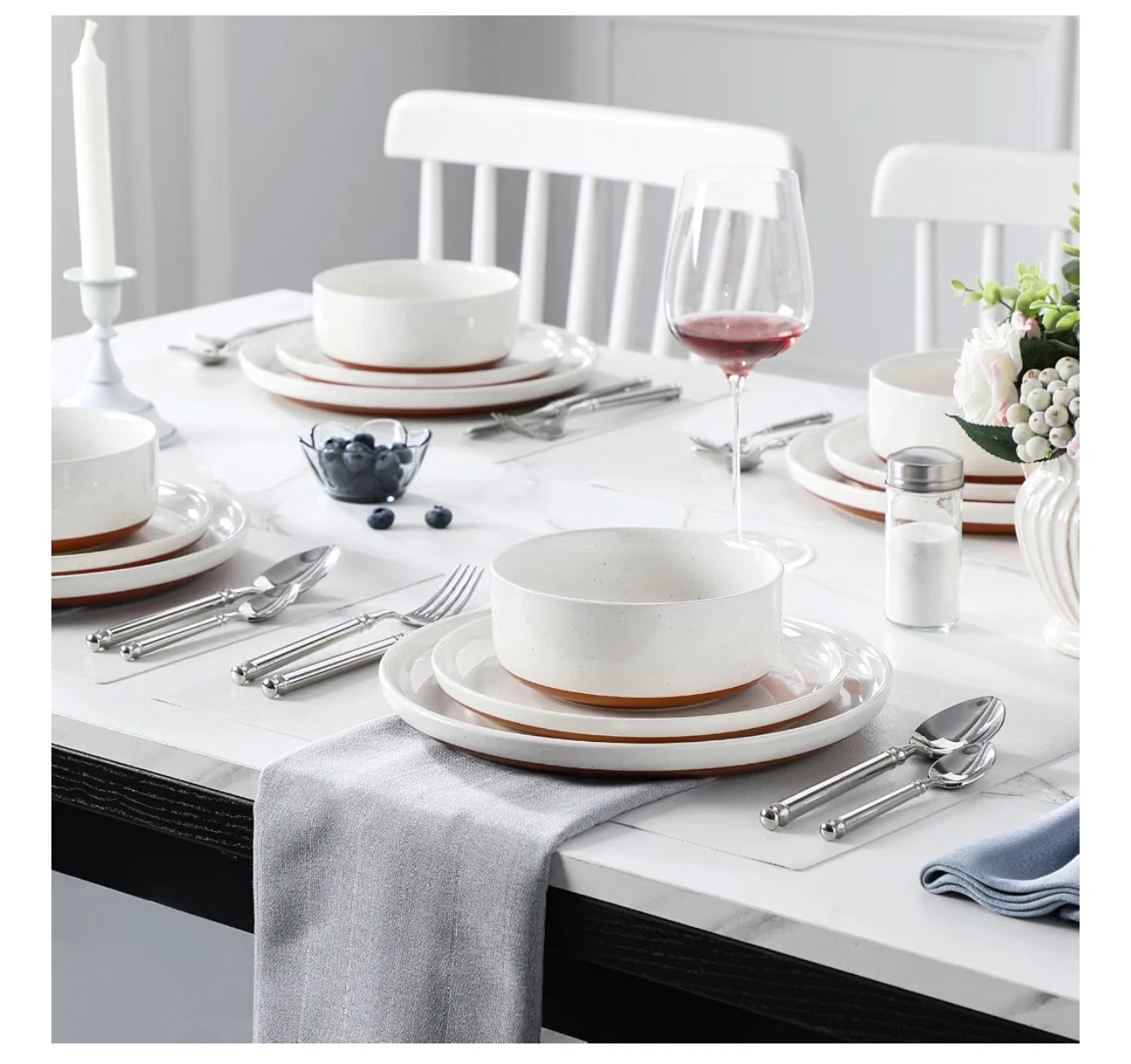 MALACASA Plates and Bowls Sets - 12 Pieces [NEW] - photo 5