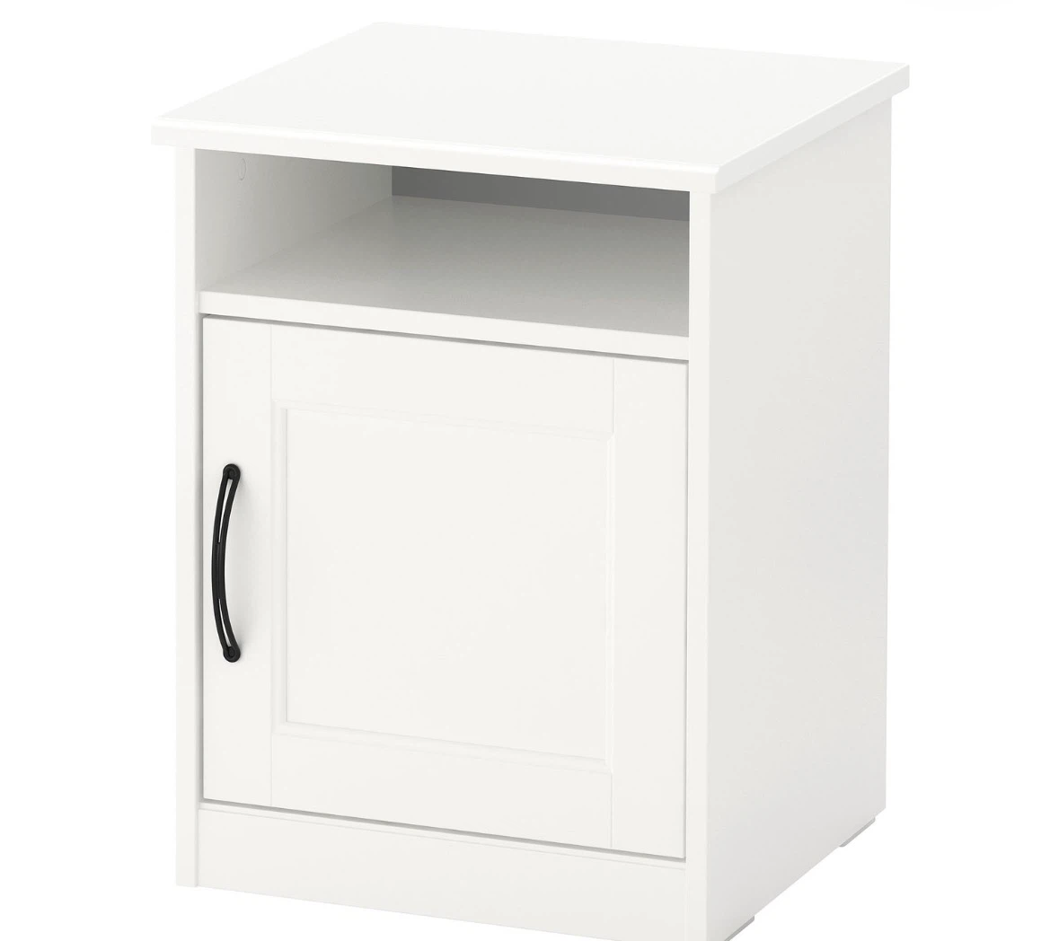 IKEA Songesand White Nightstand - photo 2