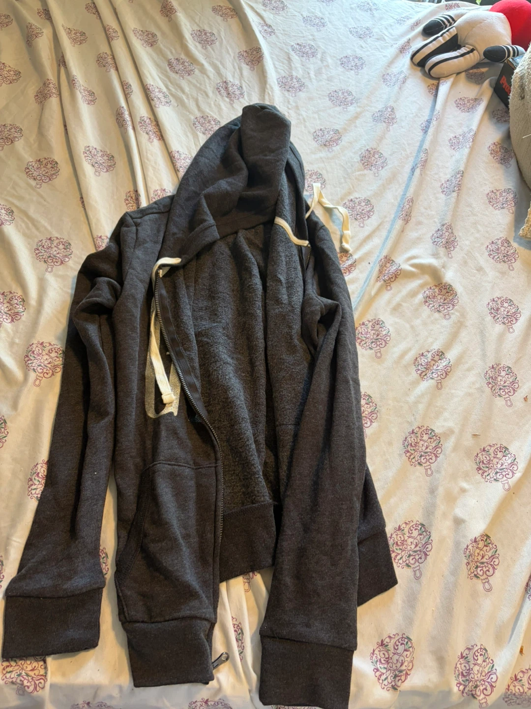 Gap Charcoal Grey Zip-Up Hoodie