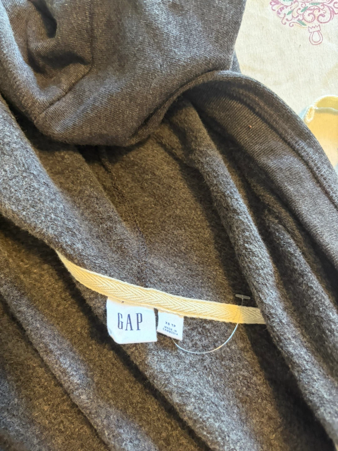 Gap Charcoal Grey Zip-Up Hoodie - photo 2
