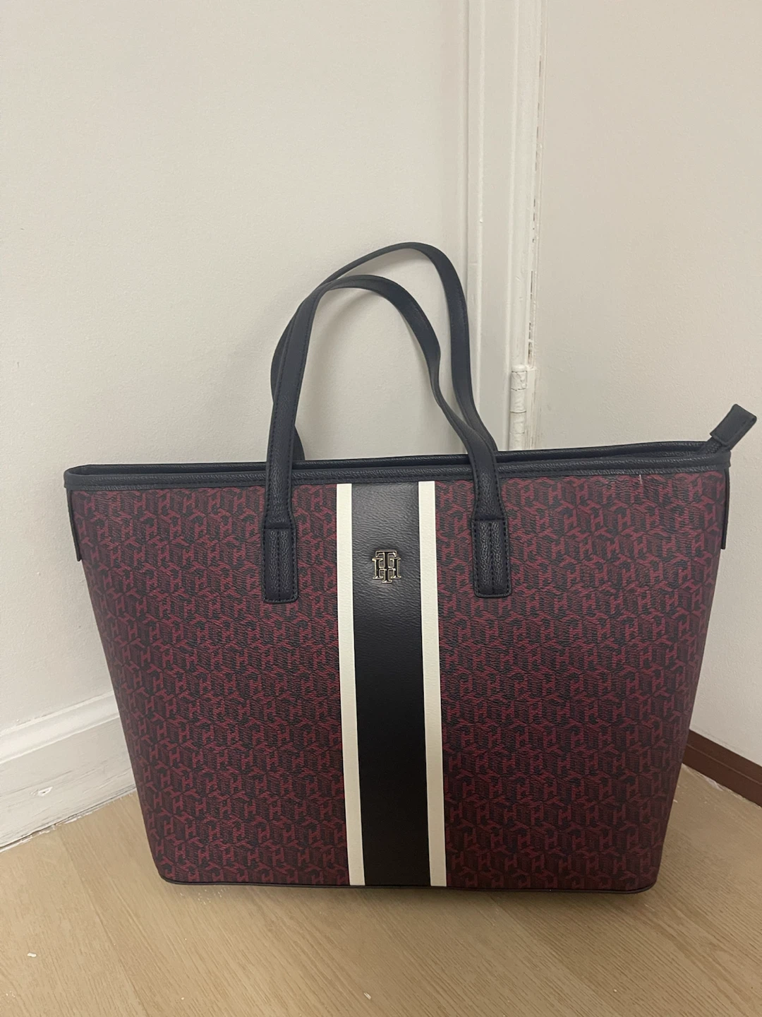 Tommy Hilfiger Monogram Tote Bag