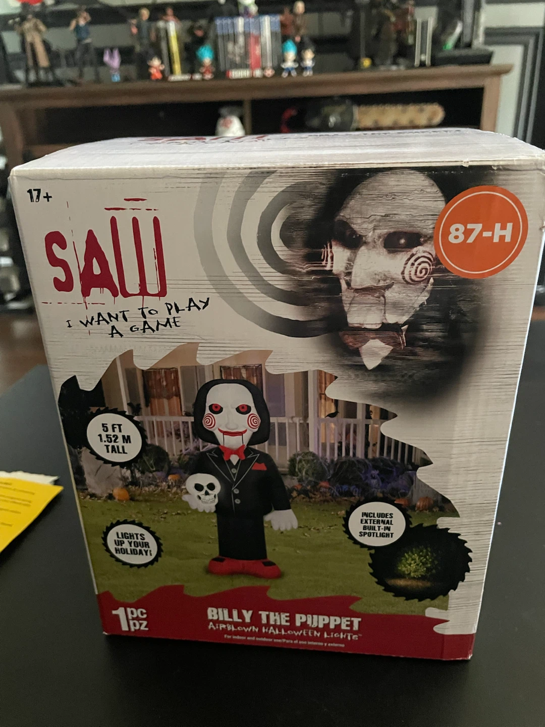 Saw Billy the Puppet Airblown Halloween Light Inflatable