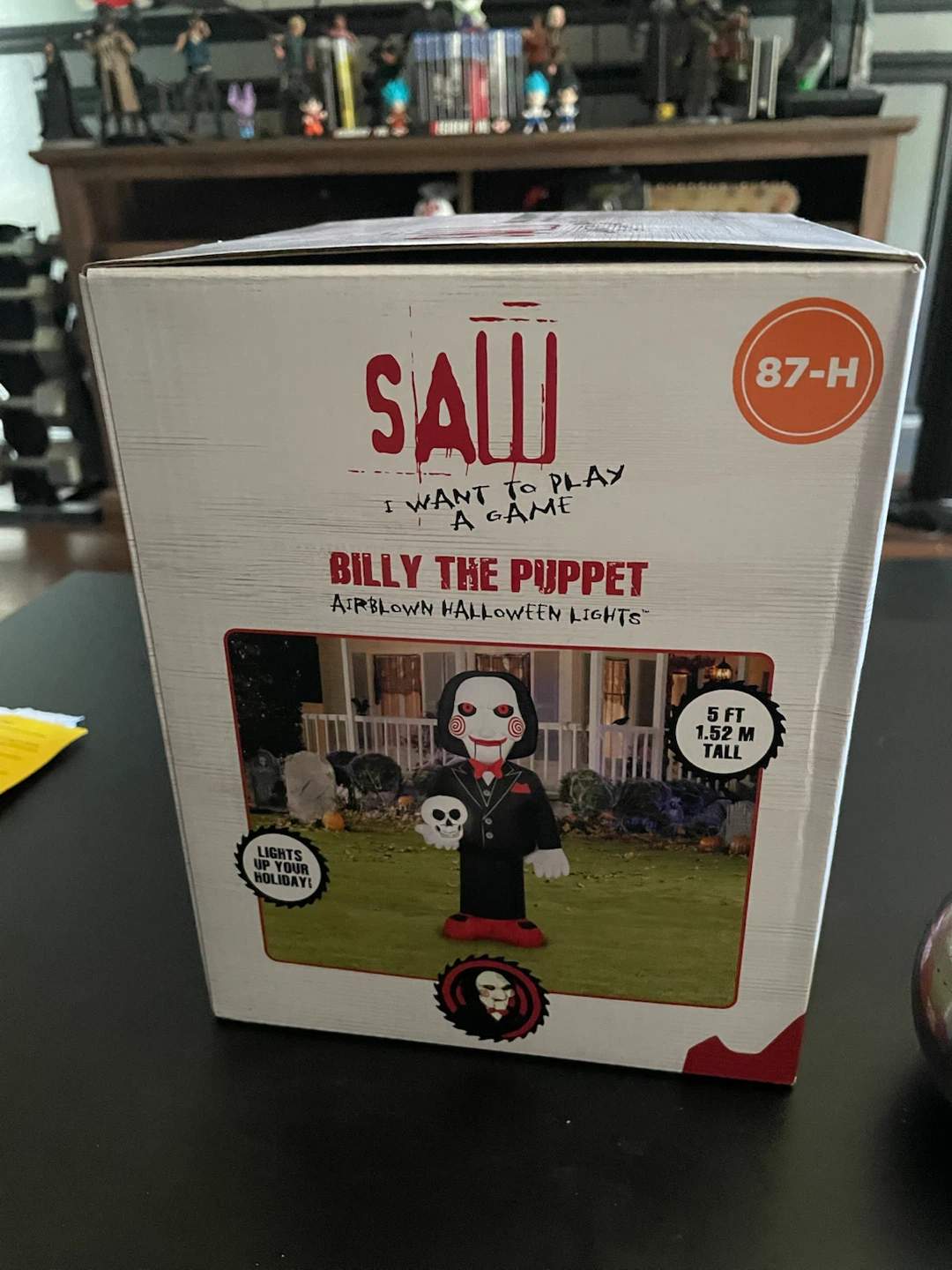 Saw Billy the Puppet Airblown Halloween Light Inflatable - photo 4