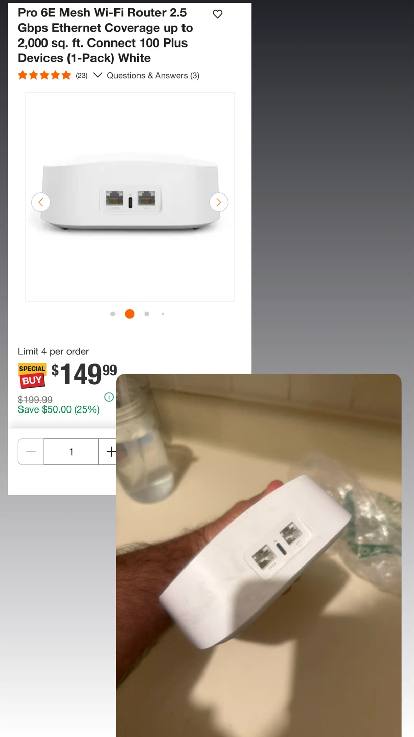 Eero Pro 6E Mesh Wi-Fi Router - photo 3