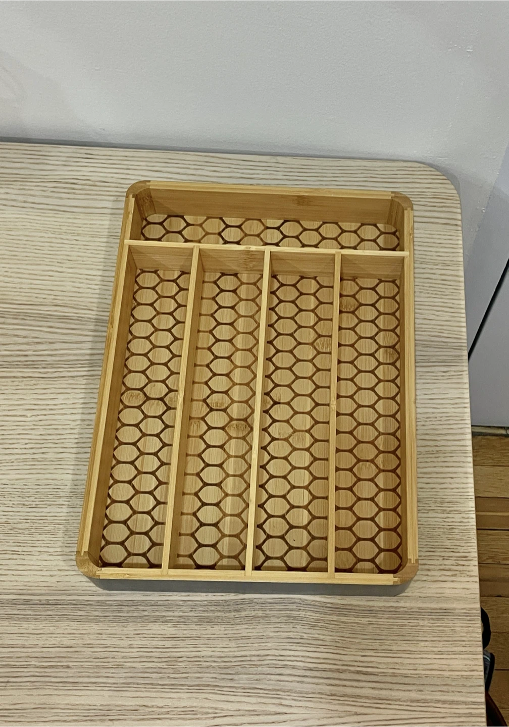 Bamboo Cutlery Organizer - photo 2