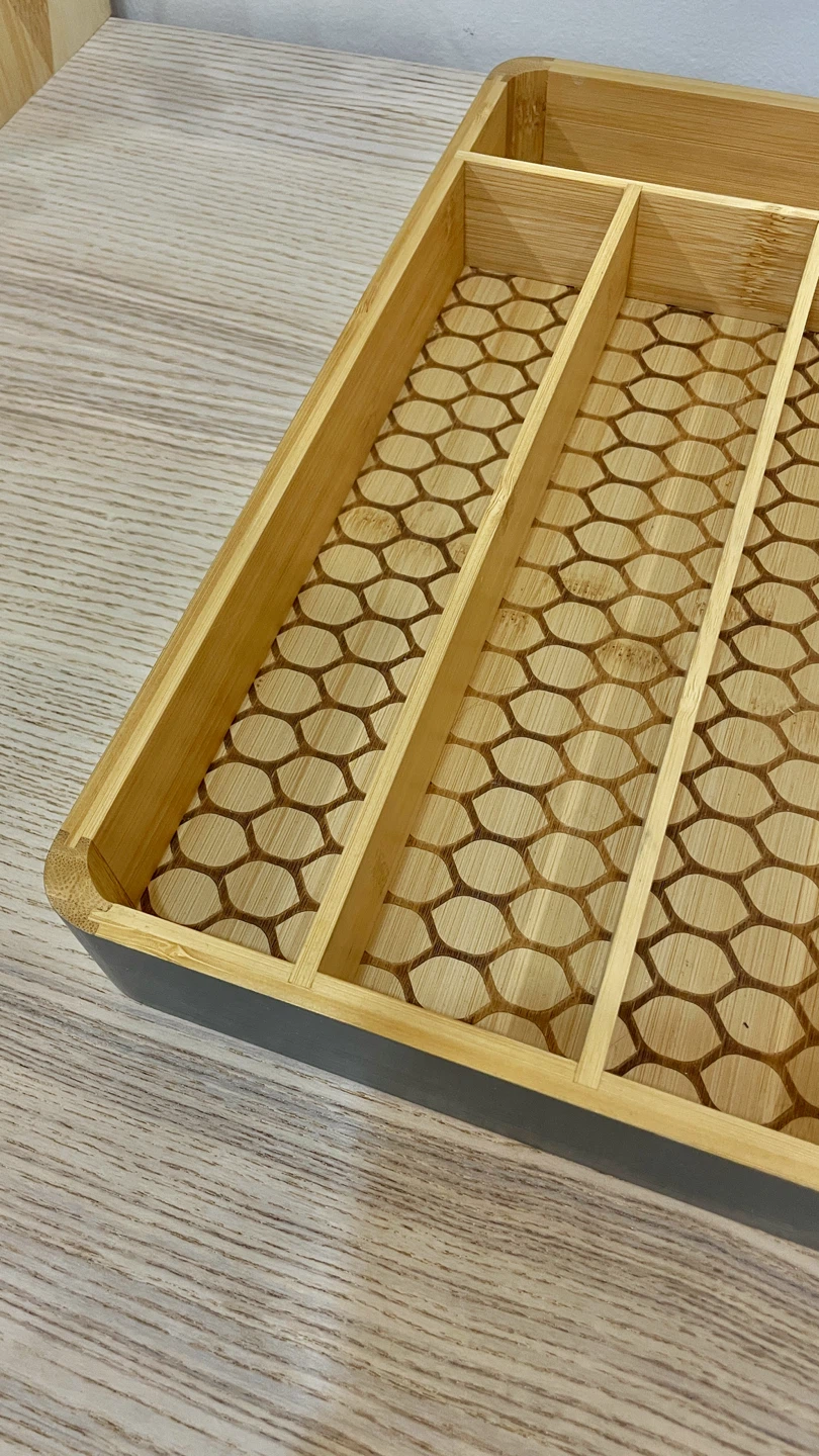Bamboo Cutlery Organizer - photo 3