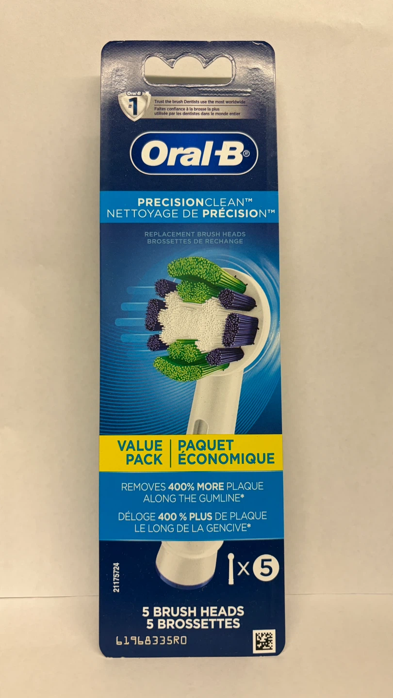 Oral-B Precision Clean Replacement Brush Heads - 5 Pack