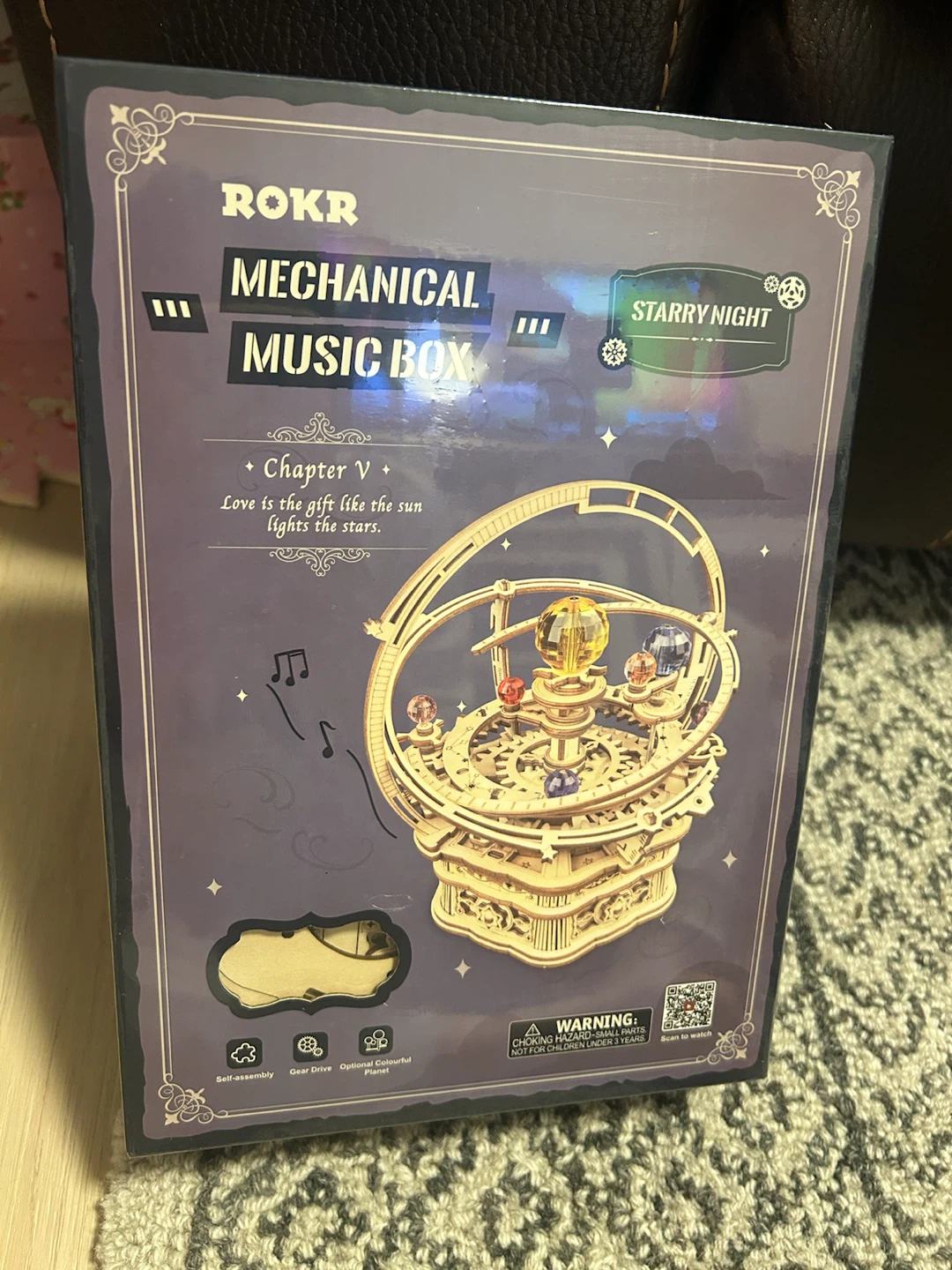 3D Wooden Puzzle Music Box - Perfect Christmas / Birthday Gift! - photo 2