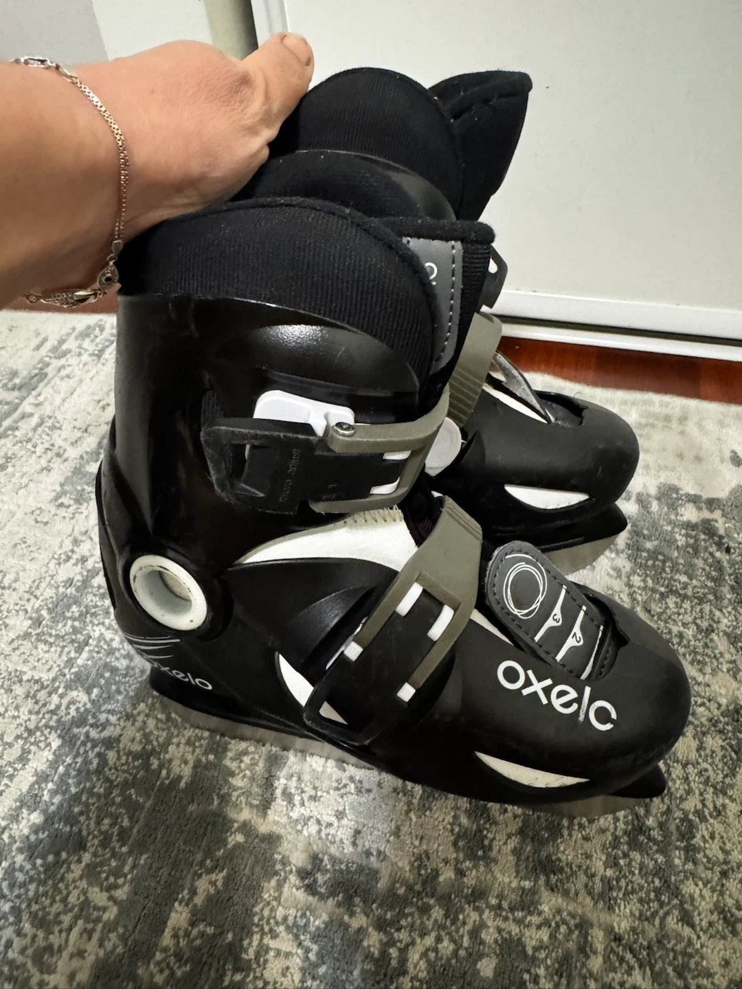 Oxelo Kids Adjustable Ice Skates - photo 3