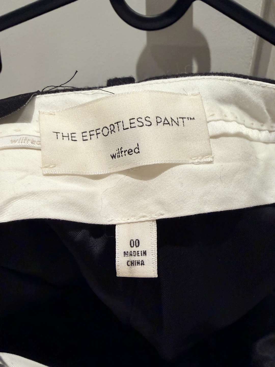 Wilfred The Effortless Pant Black Size 00 - photo 2