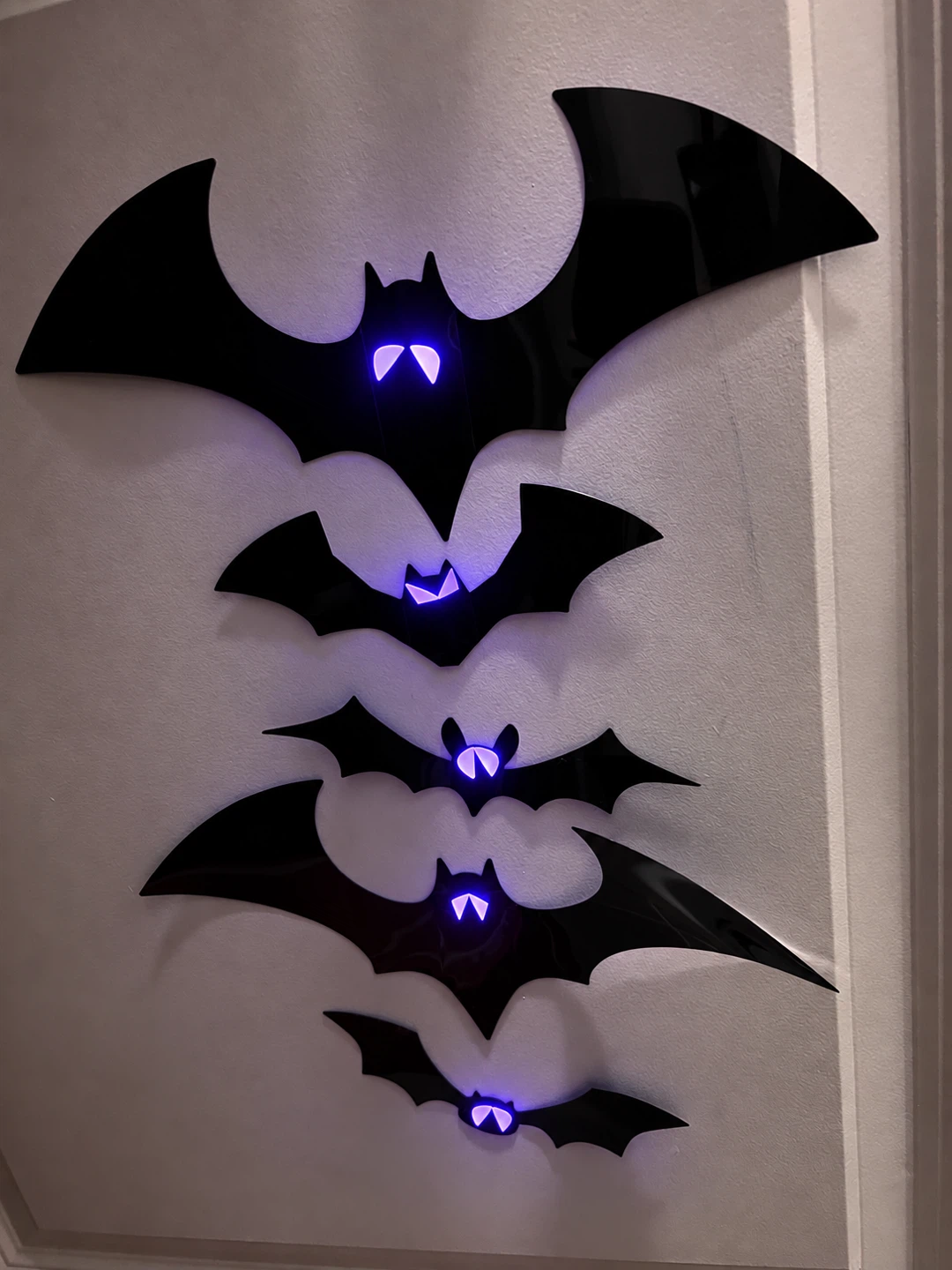 Miss Fantasy Glow Eyes Bat Decorations - photo 2