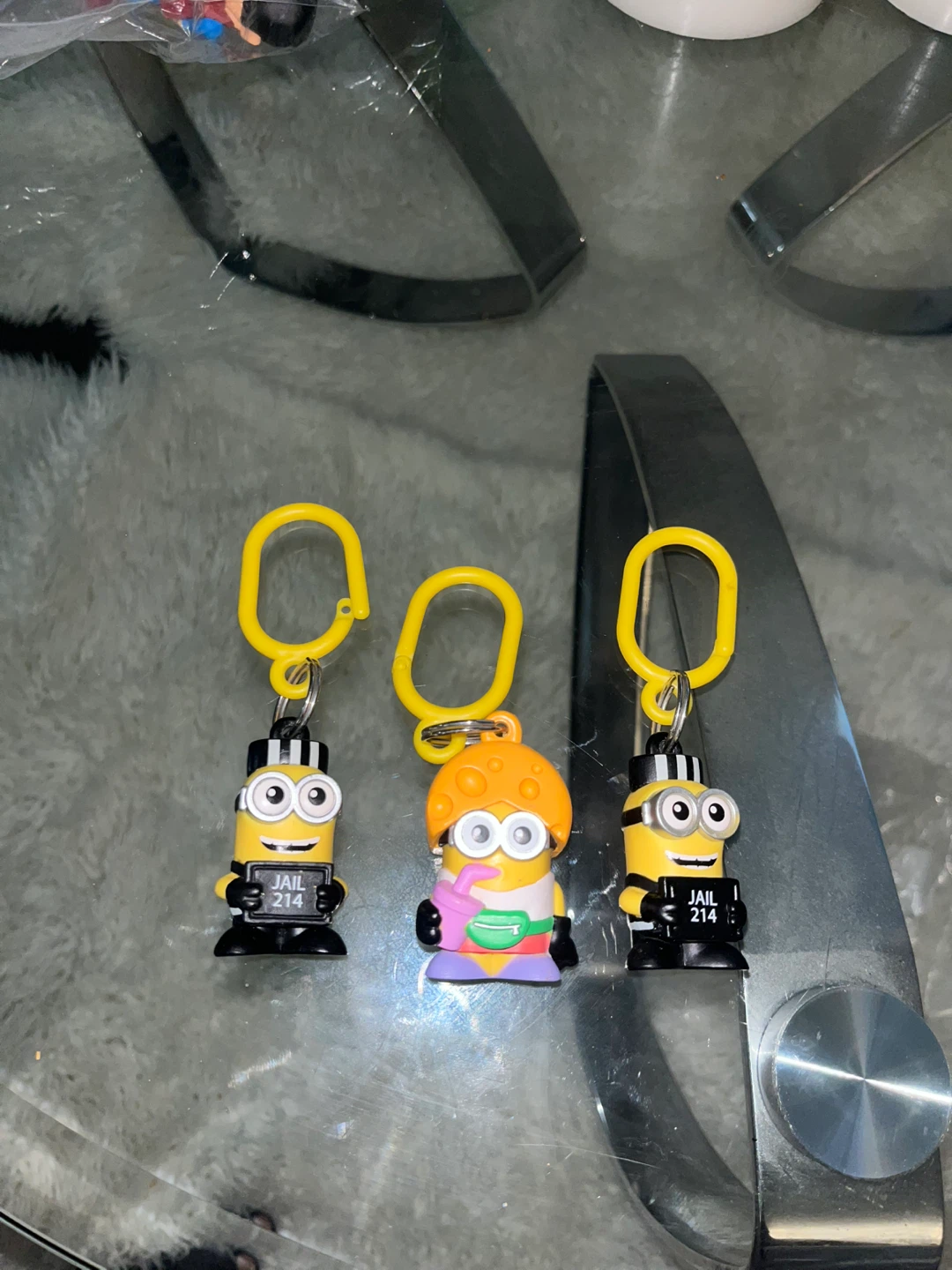 3 Minion Character Keychains 3$ for all