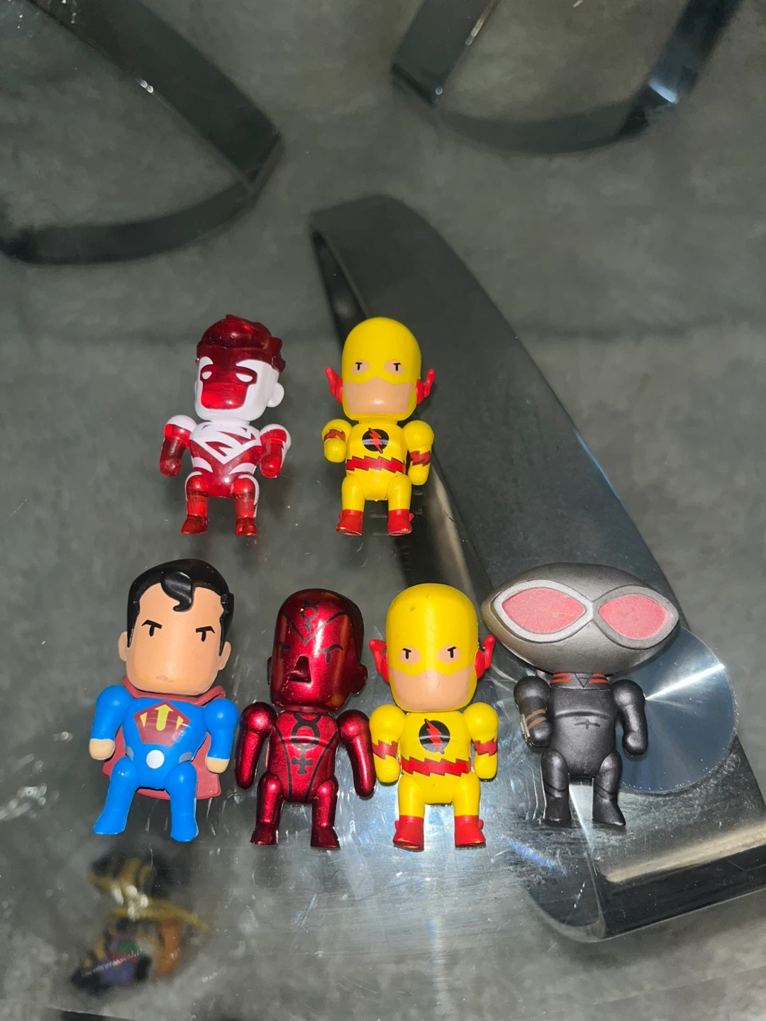 Set of 6 DC Comics scribblenauts Figures