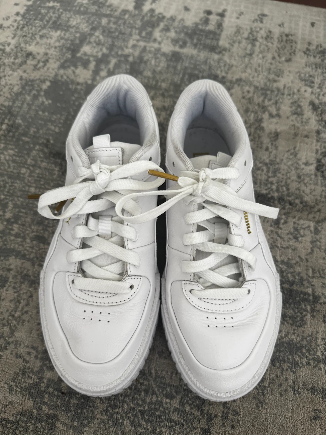 Puma White Sneakers Size 7.5