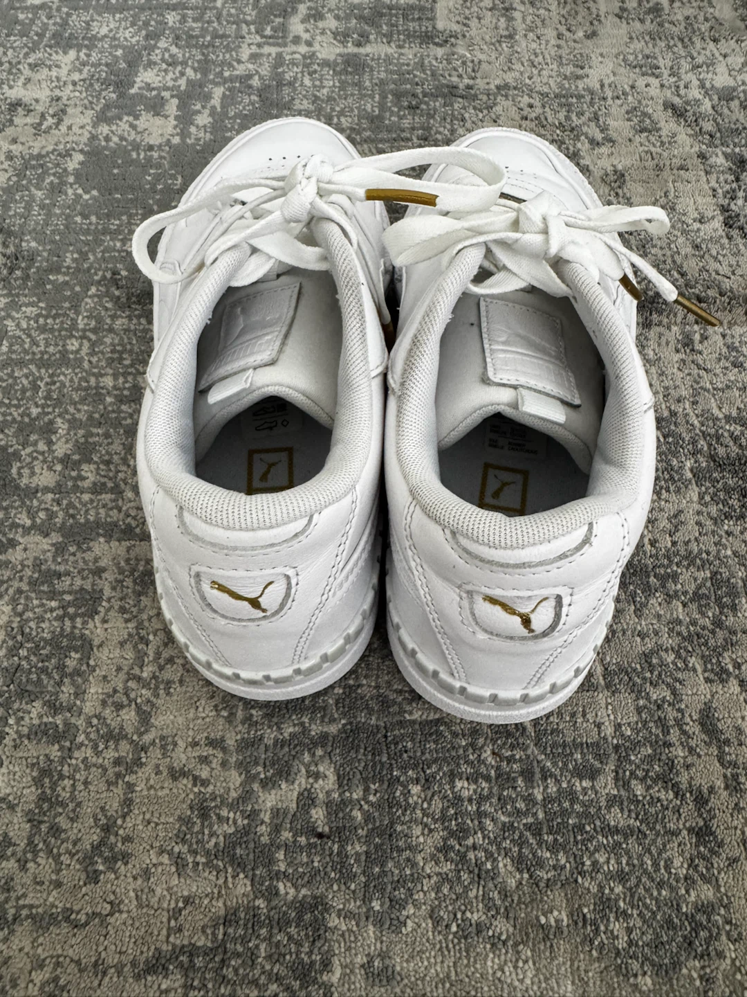 Puma White Sneakers Size 7.5 - photo 2