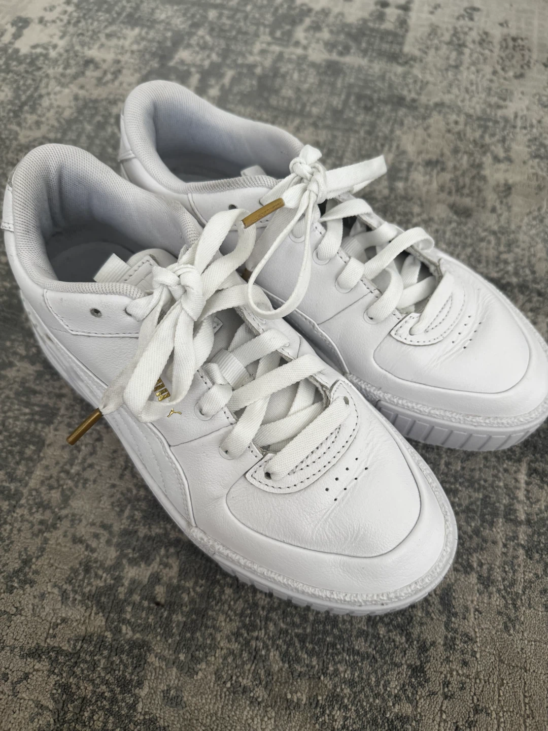 Puma White Sneakers Size 7.5 - photo 3