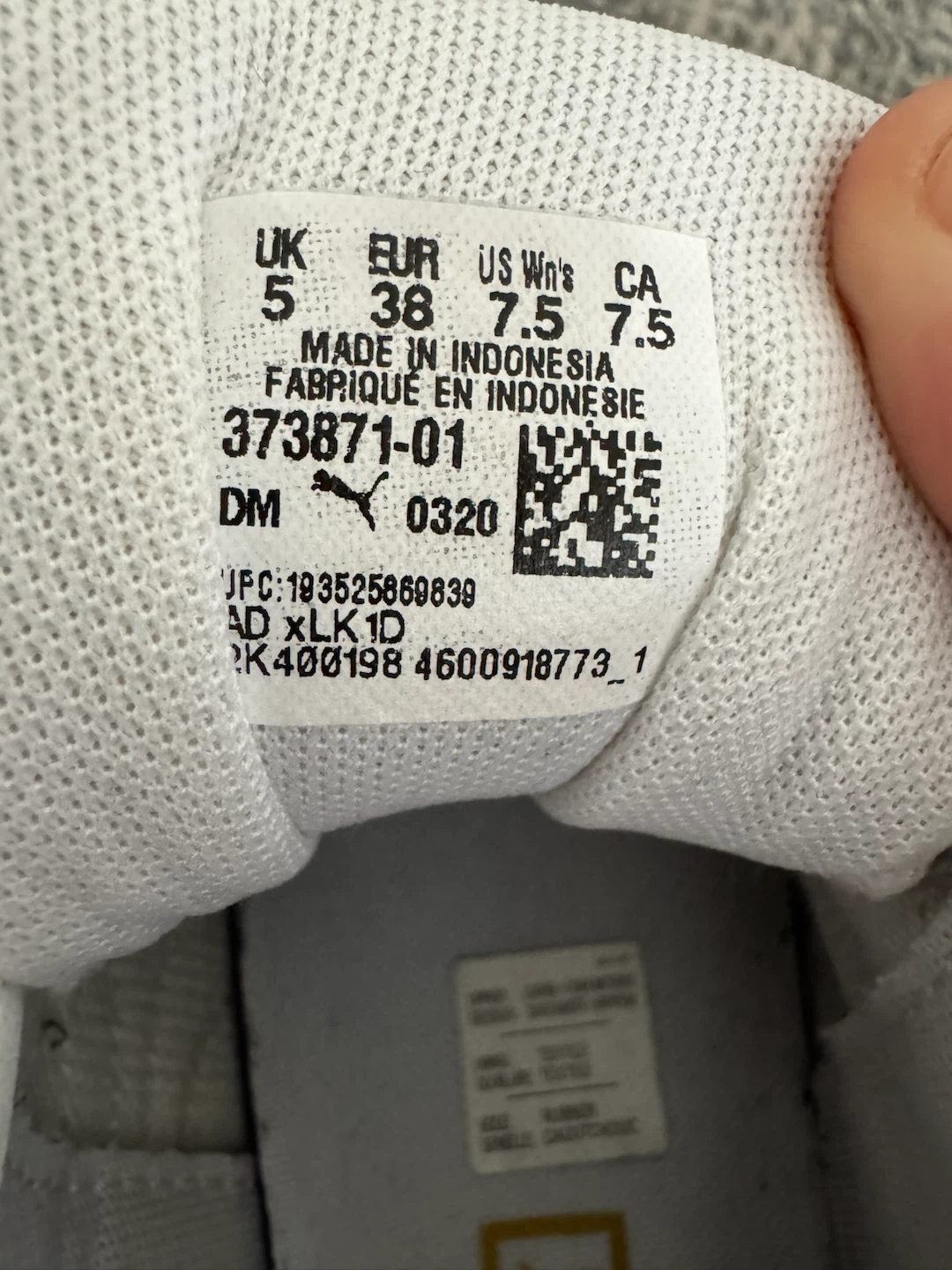 Puma White Sneakers Size 7.5 - photo 4