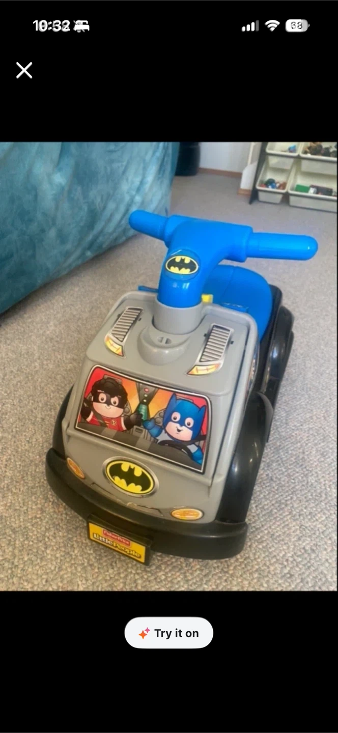 Fisher-Price Little People Batman Ride-On