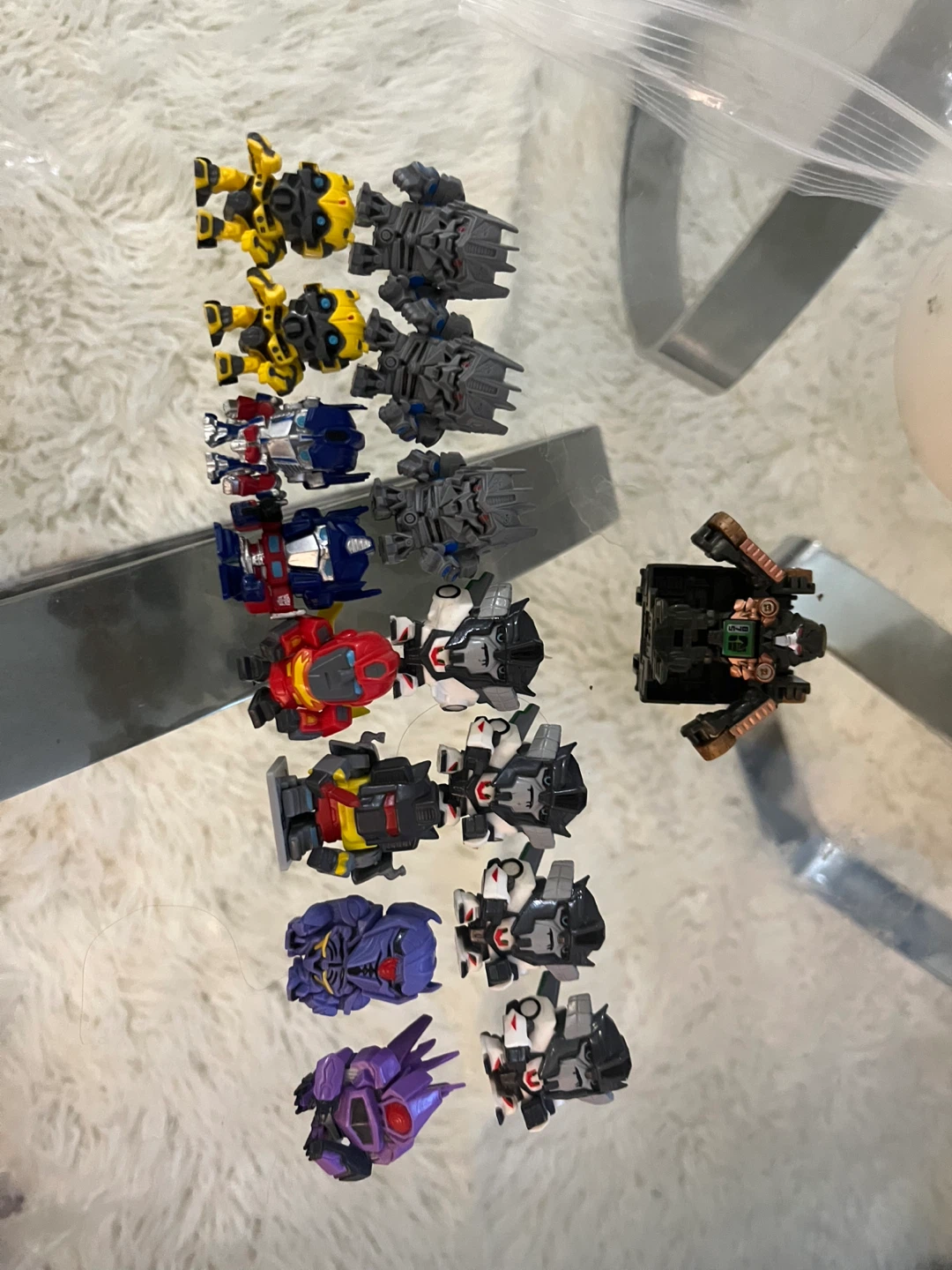 Set of 16 Transformers Mini Action Figures