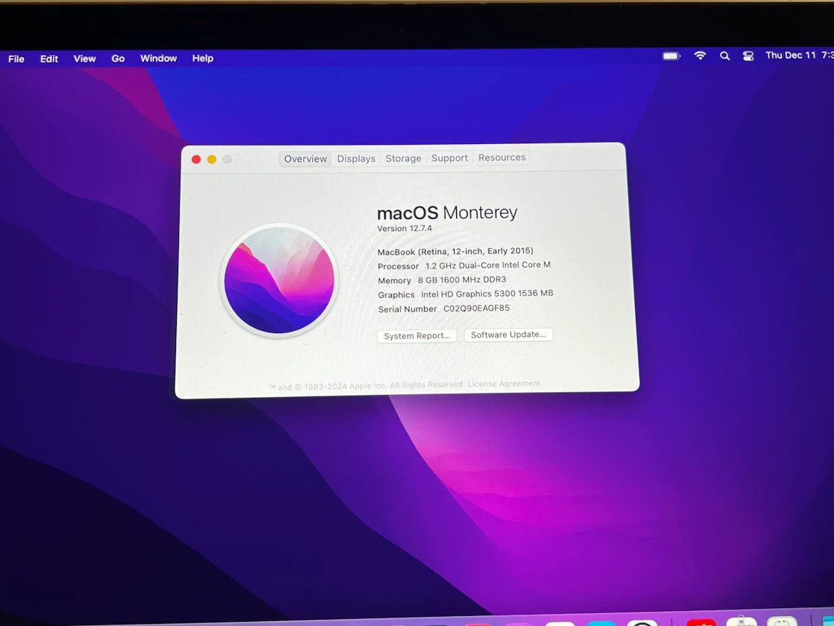 Apple MacBook 12-inch Early 2015 - photo 3