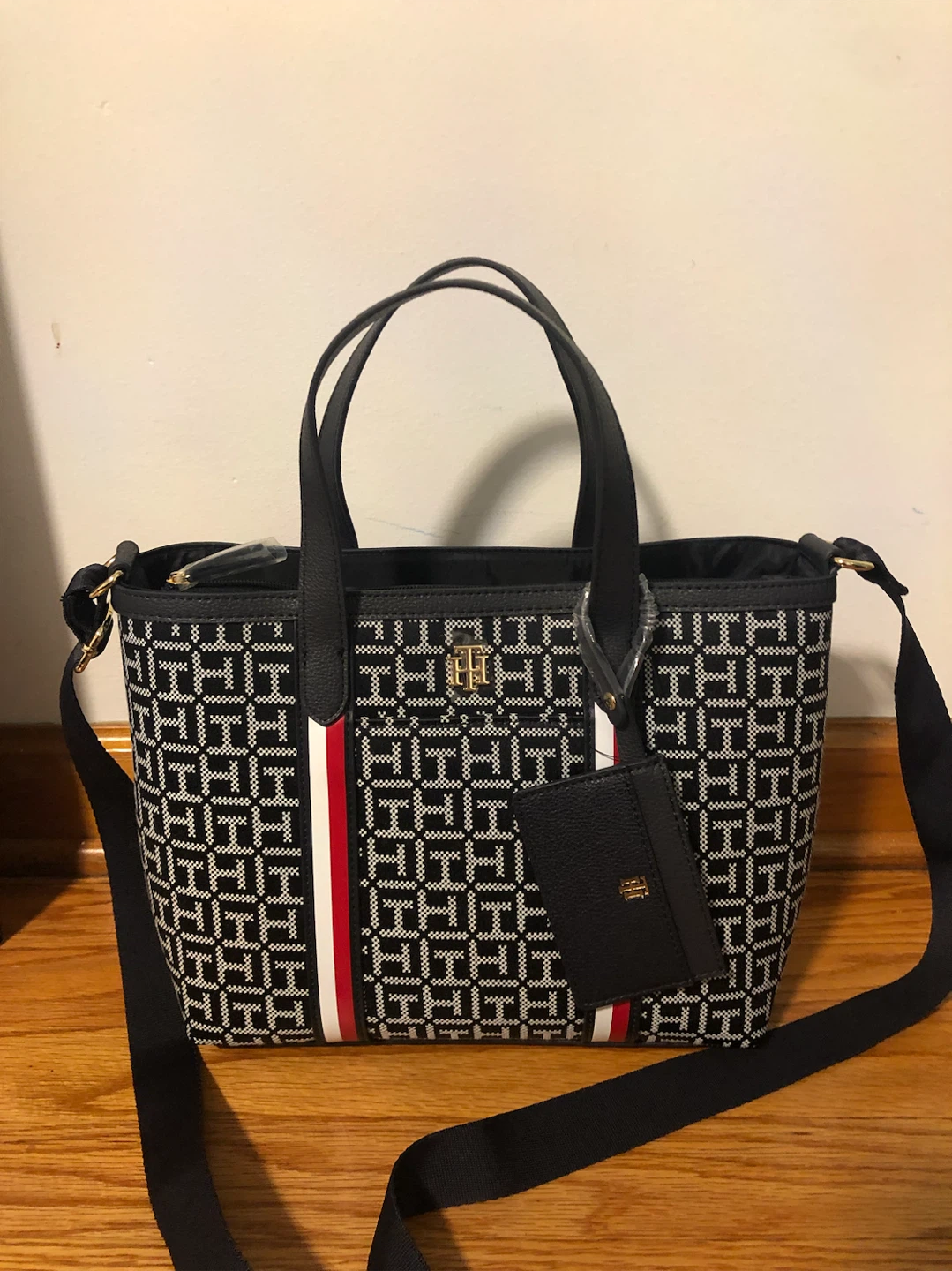 Tommy Hilfiger Monogram Tote Bag