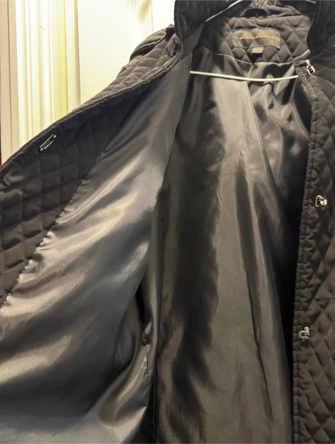 Portrait Black Quilted Coat - photo 3