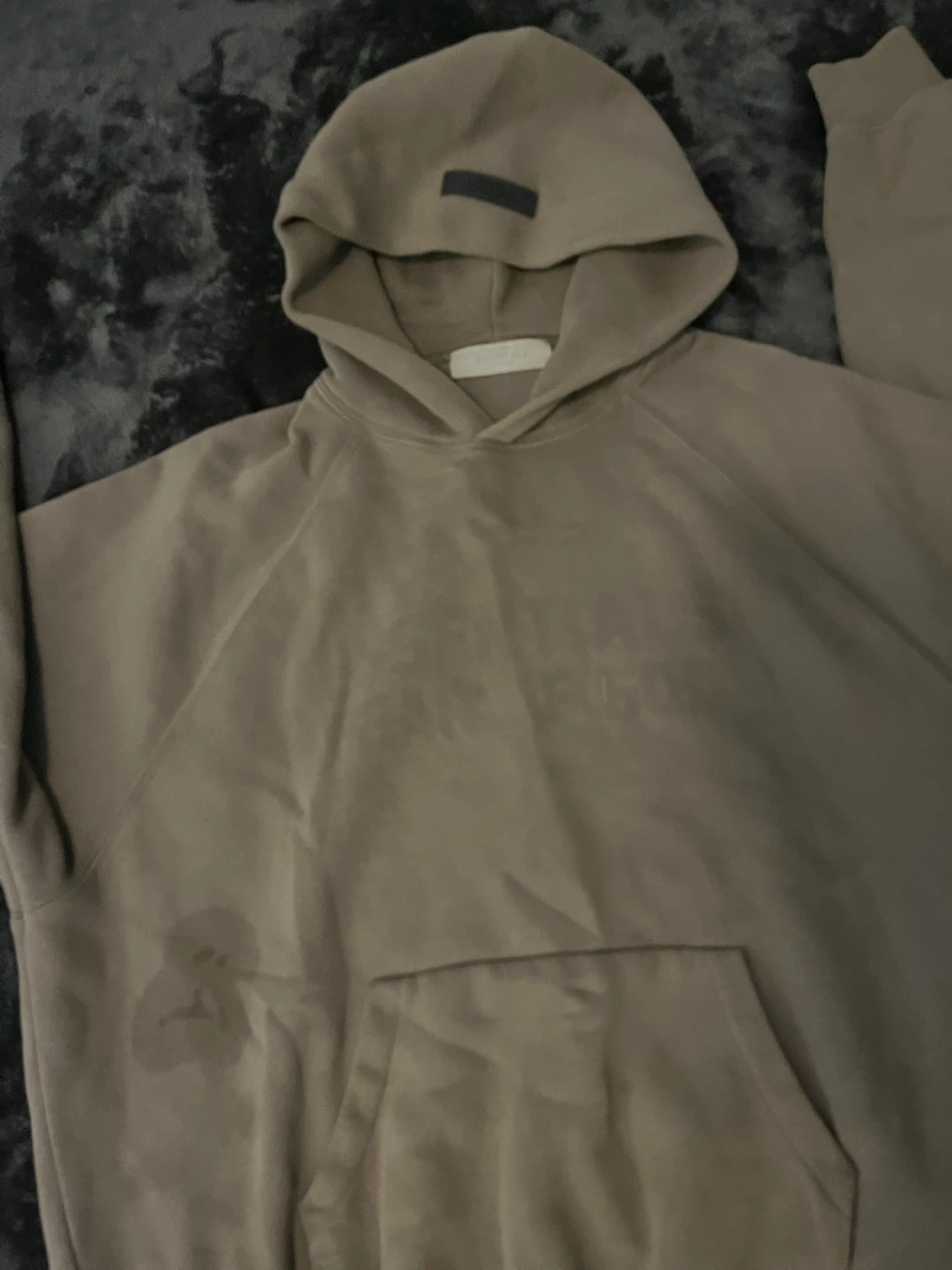 Fear of God Essentials Hoodie - Taupe - photo 2