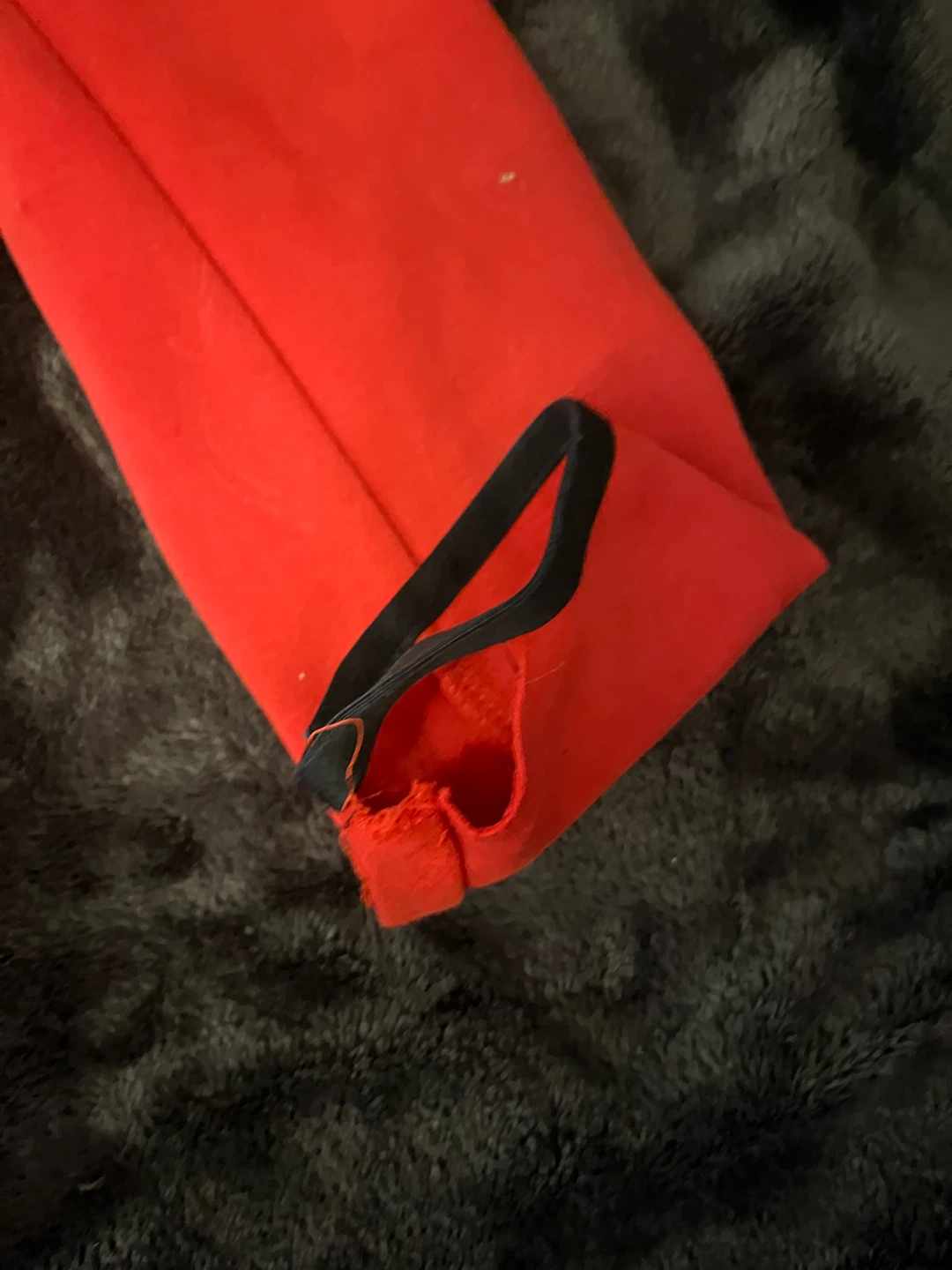 Red Nike Tech Fleece Hoodie - photo 3