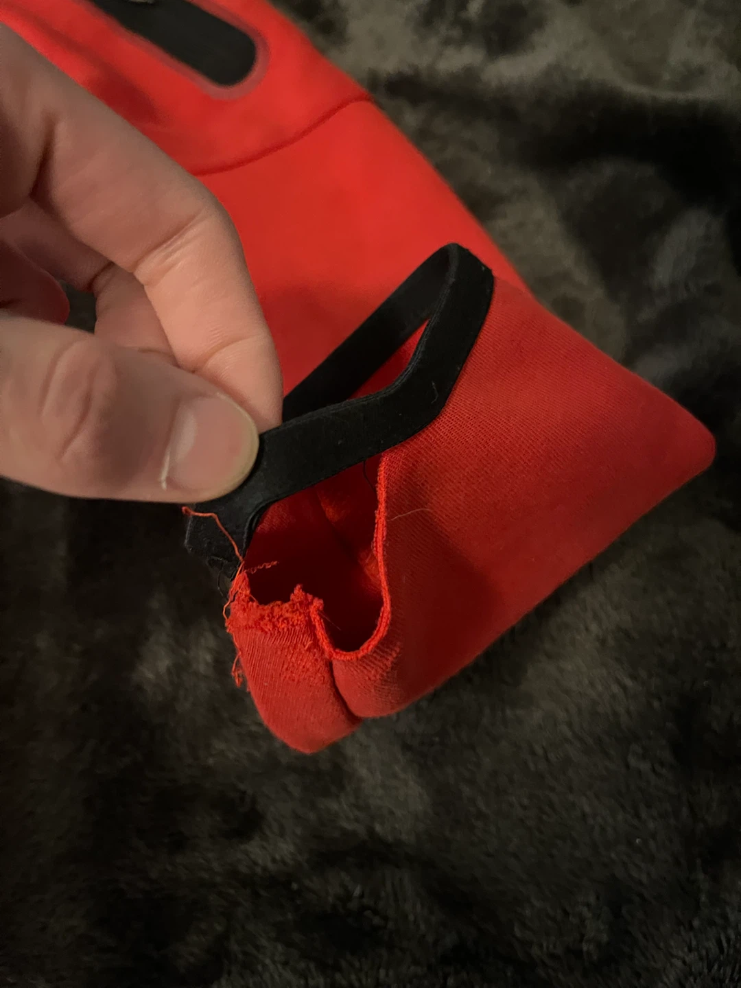 Red Nike Tech Fleece Hoodie - photo 2