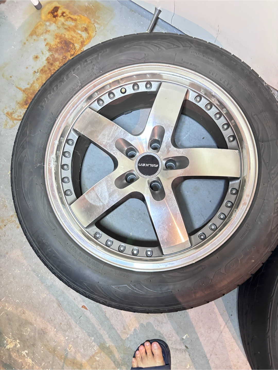Set of 4 Falken Wheels with 255/50R19 Tires - photo 2