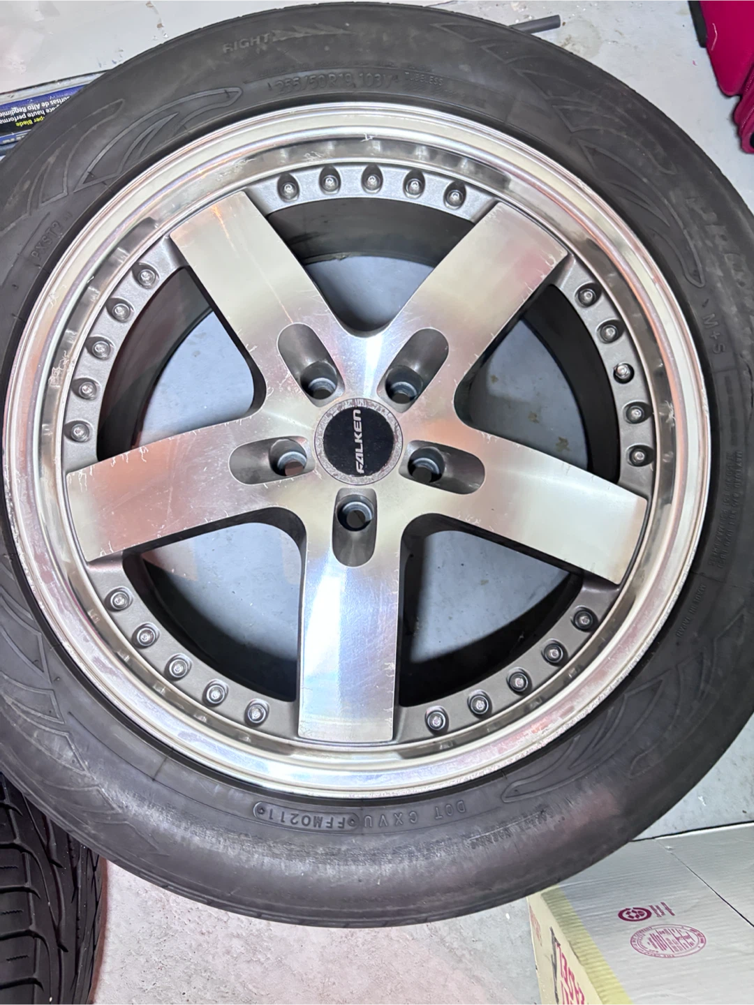 Set of 4 Falken Wheels with 255/50R19 Tires - photo 3
