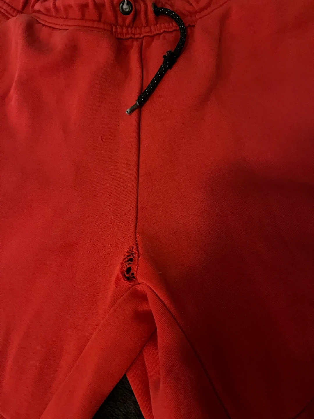 Red Nike Tech Fleece Joggers - photo 2