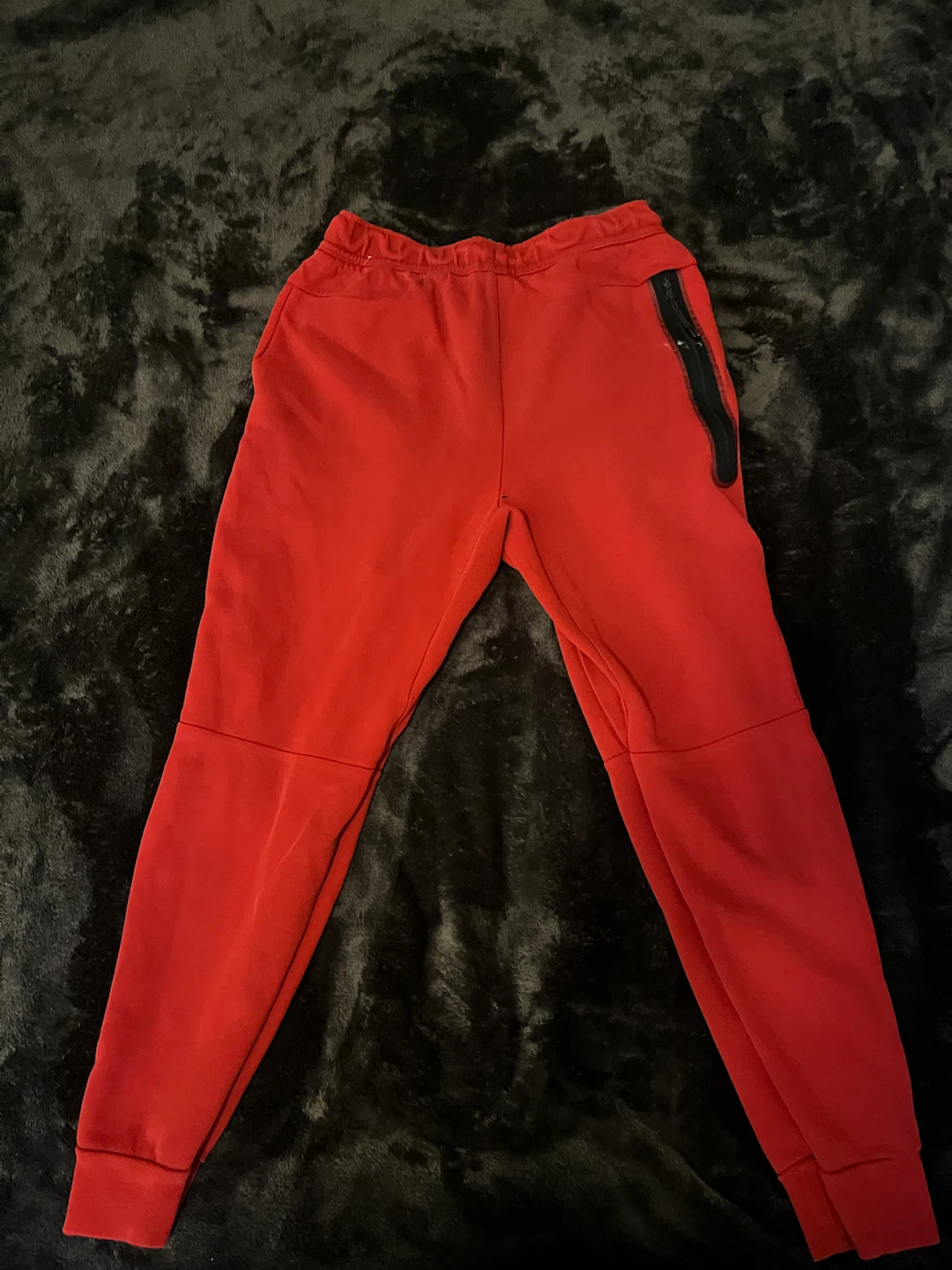 Red Nike Tech Fleece Joggers - photo 5