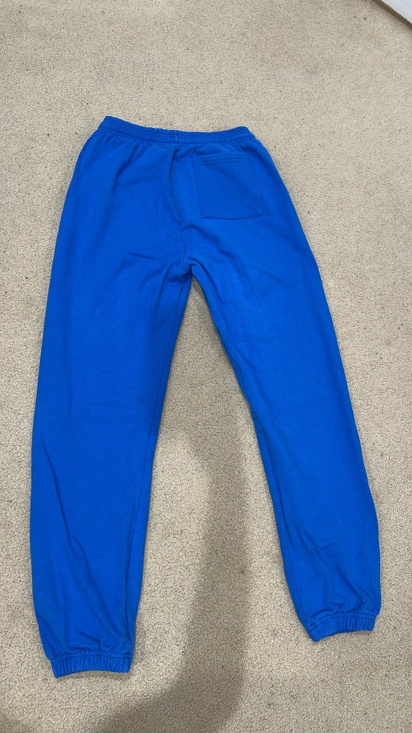 Sp5der Blue Sweatpants - photo 3