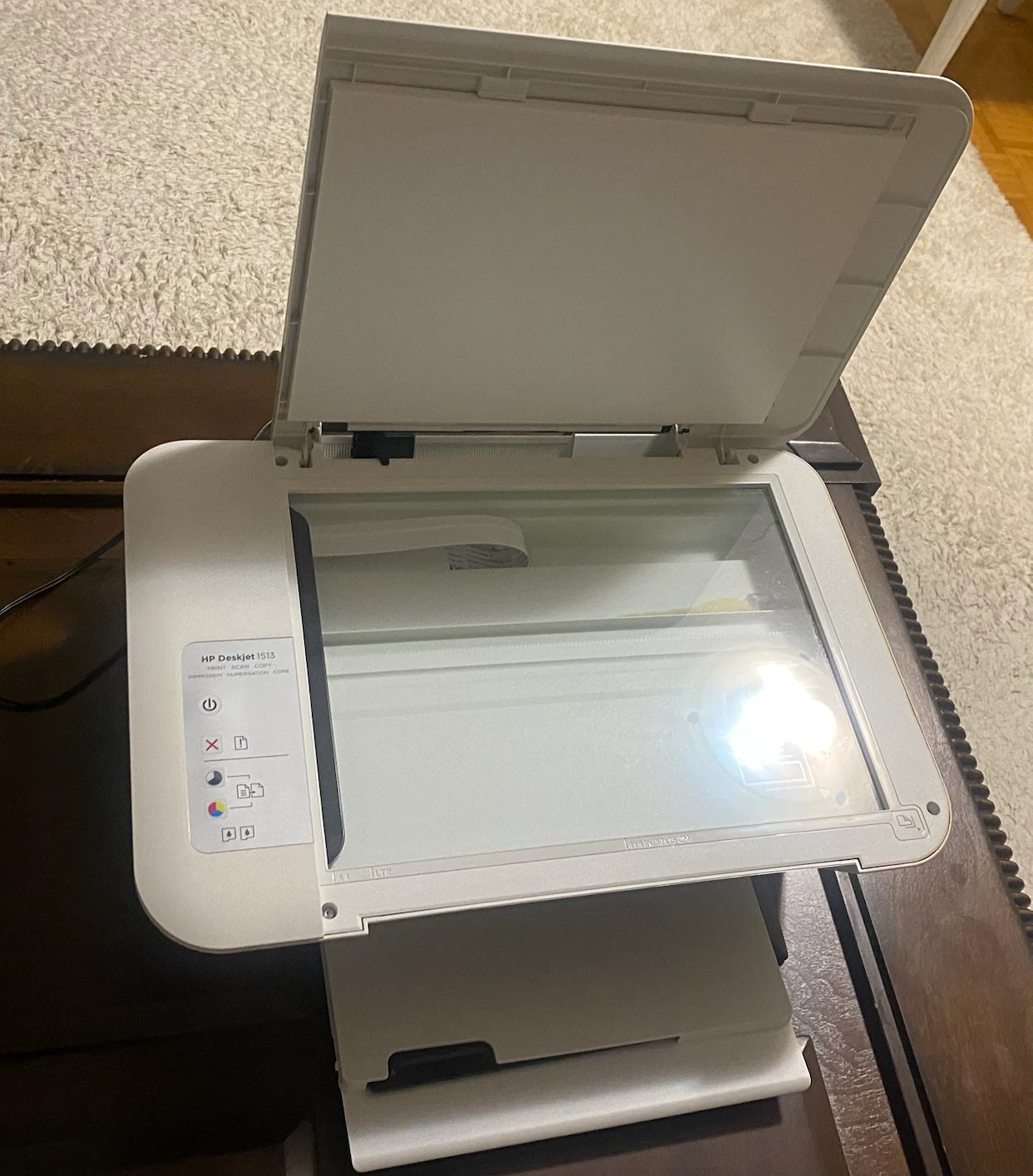 HP Deskjet 1513 All-in-One Printer - photo 3