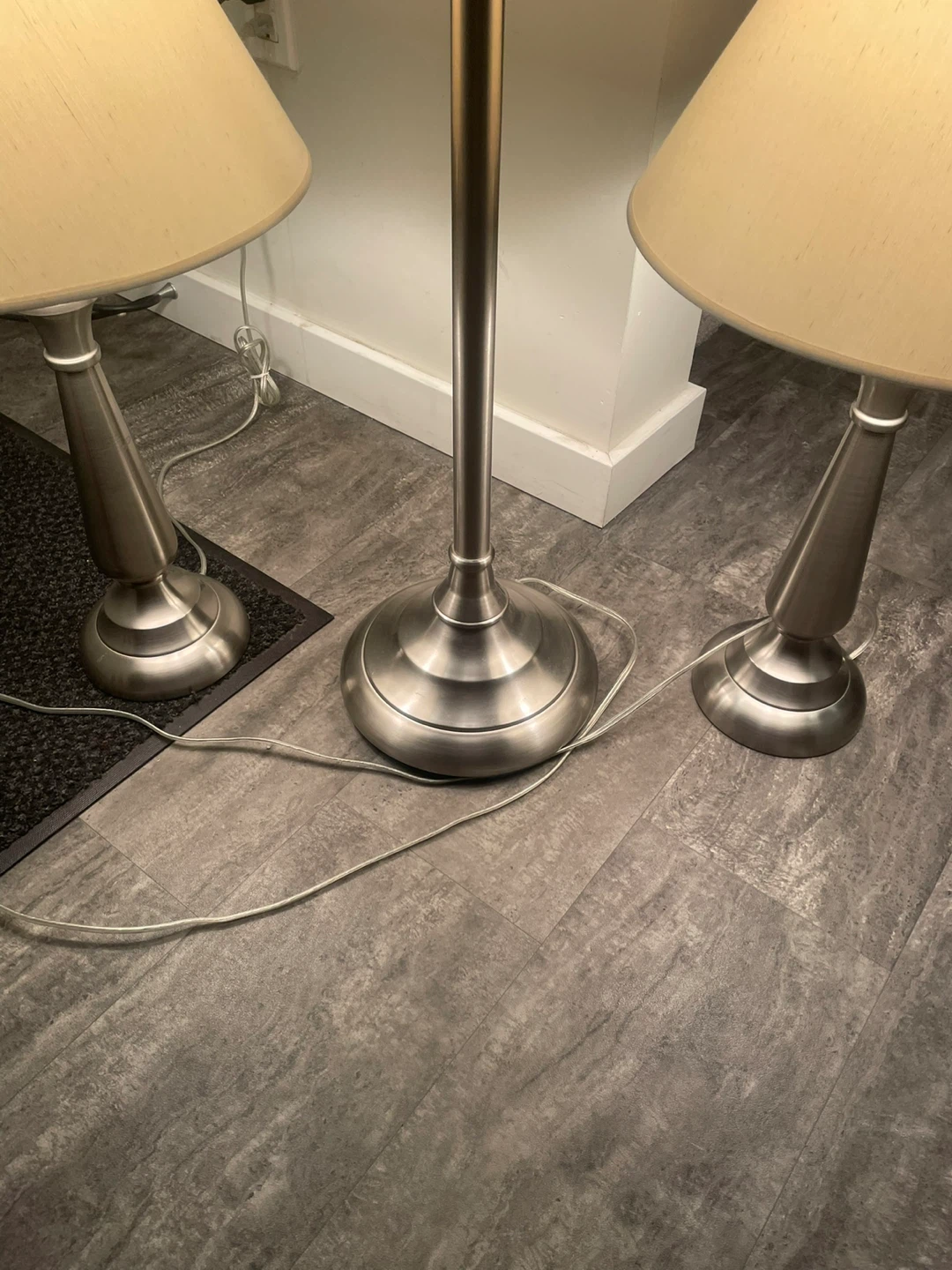 3-Piece Lamp Set with Floor and Table Lamps - photo 4