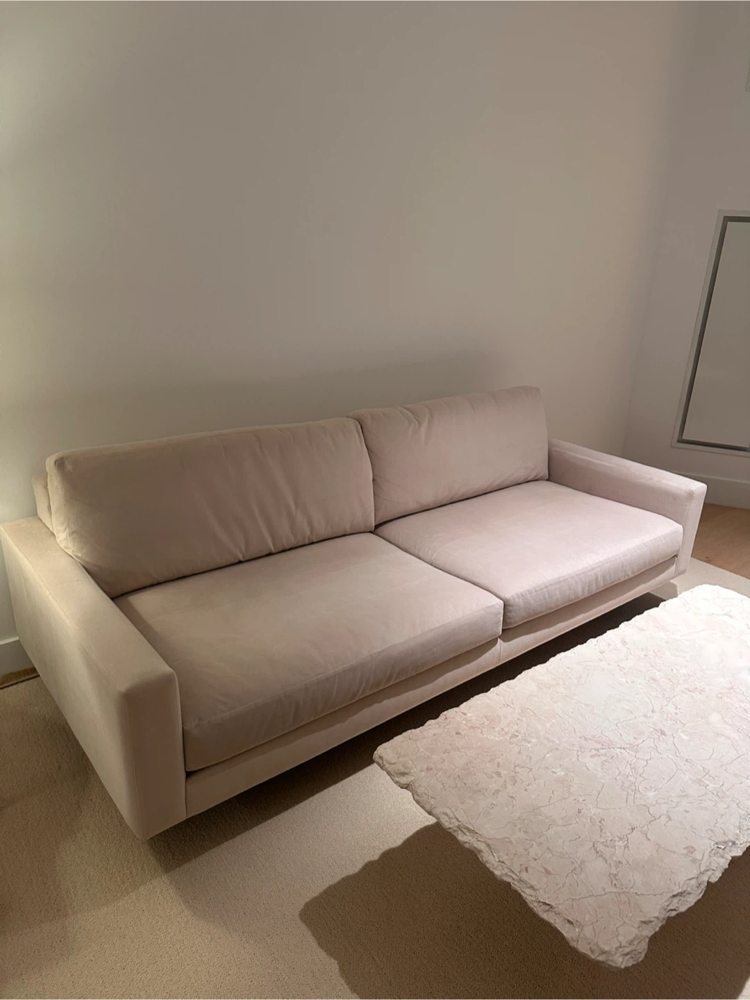 Room & Board Light Beige Sofa