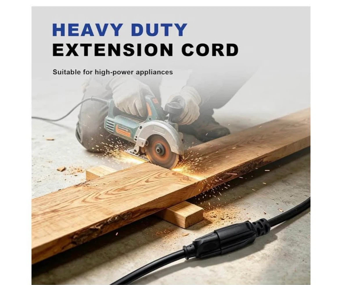 8ft Heavy-Duty Extension Cord - photo 4