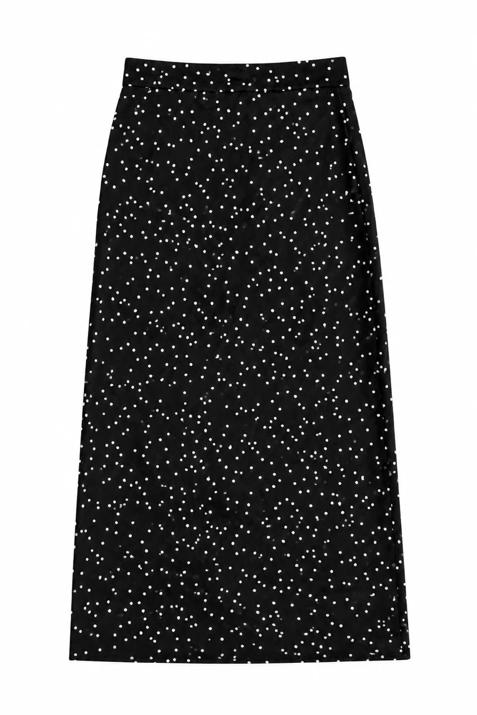 Black Polka Dot Midi Skirt - photo 2