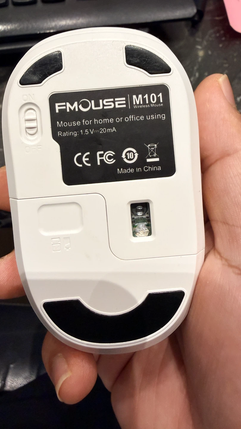 FMOUSE M101 Wireless Mouse with Fox Design - photo 2
