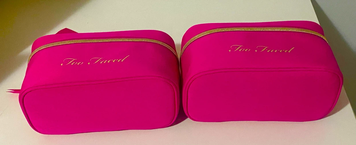Two Too Faced Makeup Bags - photo 2