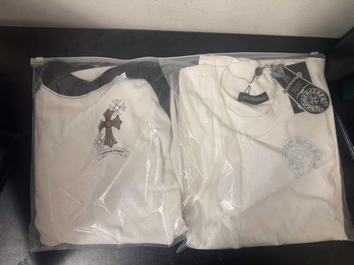 Brand New Chrome Heart Long-sleeved Shirts Medium